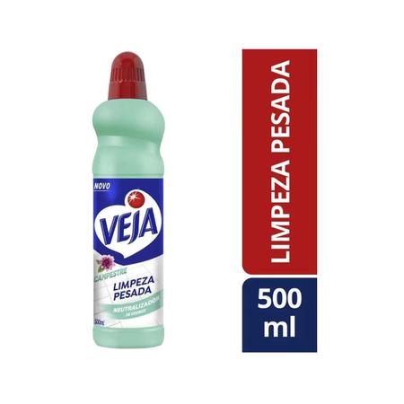 Imagem de Veja Gold Limpeza Pesada Floral Campestre 500ml