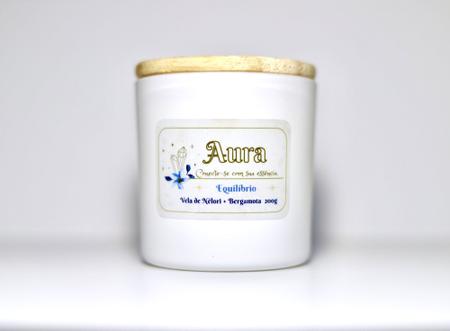 Imagem de Vela Aromática Aura Premium 200g