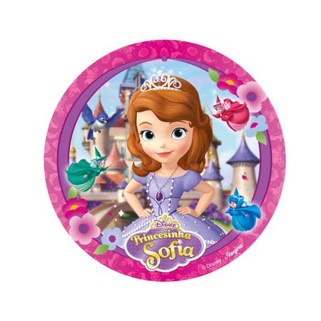 Imagem de Vela de Aniversário Princesa Sofia Plana