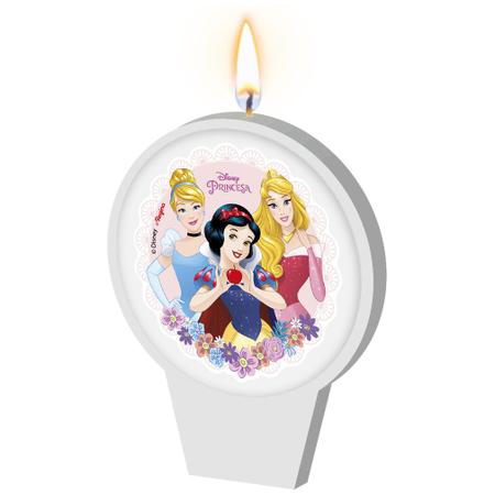 Topo de Bolo Princesas Disney Parabéns-Extra Festas