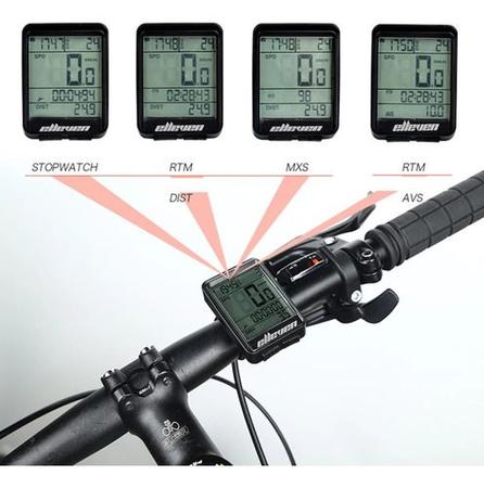 Imagem de Velocímetro Odômetro Relógio Computador Para Bicicleta Bike