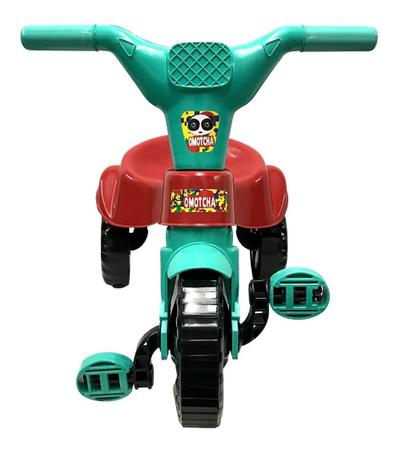 Motoca Menino Velocipede Triciclo Infantil Com Pedal Crianças Aprox 2 anos  Suporta ate 25kg Pedalar Velotrol