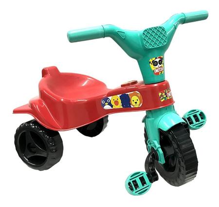 Velotrol Infantil Triciclo Vermelho Motoca Pedalar Menino