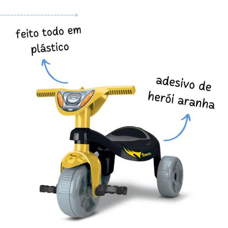 Velotrol triciclo infantil motinha de plastico mini moto motoquinha  bicicleta tres rodas andador - Samba Toys - Velotrol e Triciclo a Pedal -  Magazine Luiza