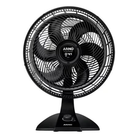 Imagem de Ventilador 2 em 1 Turbo Force Preto 40cm 127V - VF42 ARNO