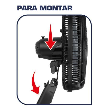 Imagem de Ventilador Arno Silence Force 3 Velocidades VF30CM