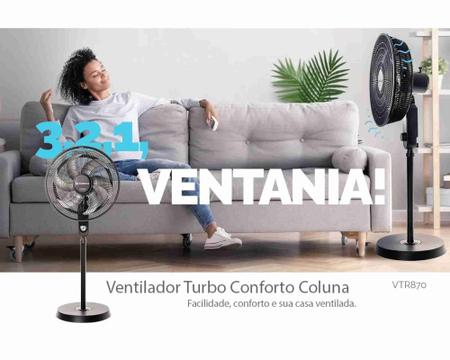 Imagem de Ventilador Cadence Turbo Conforto Coluna 220 V Cadence