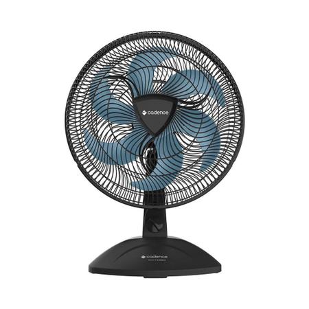 Imagem de ventilador cadence vtr40 220v  eros turbo preto/azul