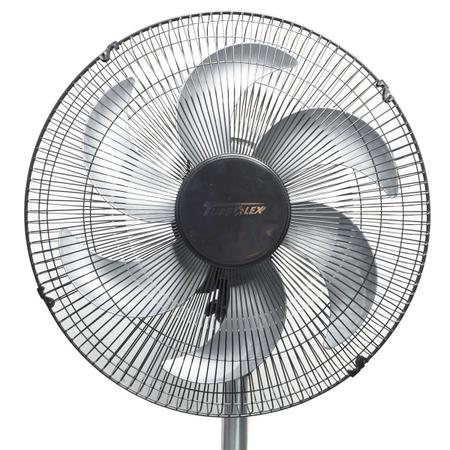 Imagem de Ventilador Coluna 50cm 220V 200W Industrial Turbo Turbão 6 Pás Grade 120 Fio Vitalex OC50FP220 Preto