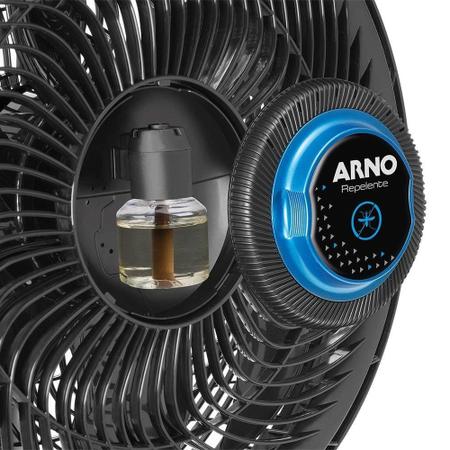 Imagem de Ventilador de Coluna Arno VD5C Ultra Silence Force, 40cm, 3 Velocidades, Preto