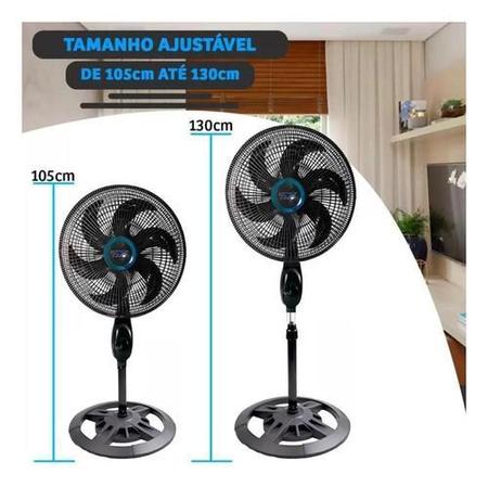 Imagem de Ventilador De Coluna Ultra Silencioso Para Dormir 40cm Vento Forte 6 Pás Moderno TYF-110V