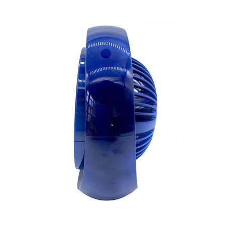 Imagem de Ventilador De Mesa 3 Velocidade Ventilador Pequeno Portátil Azul
