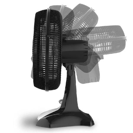 Imagem de Ventilador de Mesa 40cm 6 Pás Maxx Force Britânia BVT400 Preto com Prata 127V