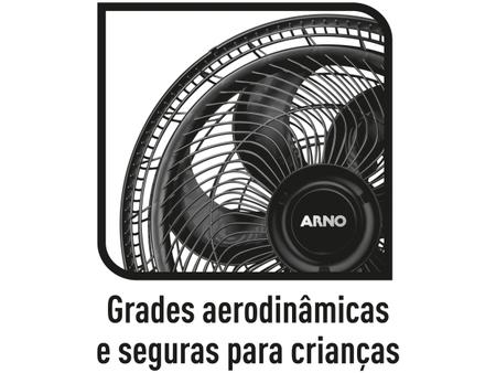 Imagem de Ventilador de Mesa Arno VF49 Turbo Force