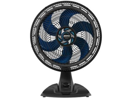 Imagem de Ventilador de Mesa Arno Xtreme Force Breeze VB40 - 40cm 6 Pás 3 Velocidades Preto e Azul