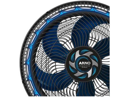 Imagem de Ventilador de Mesa Arno Xtreme Force Breeze VB40 - 40cm 6 Pás 3 Velocidades Preto e Azul