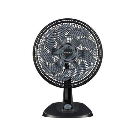 Imagem de Ventilador de Mesa Mallory 40cm Neo Air 15 Pás Preto Grafite  220 Volts