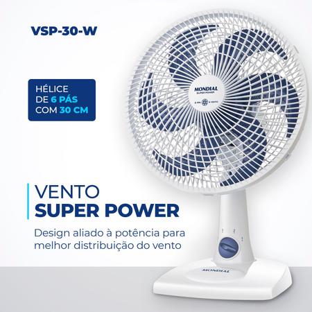 Imagem de Ventilador de Mesa Mondial - 06 Pás - VSP-30-W