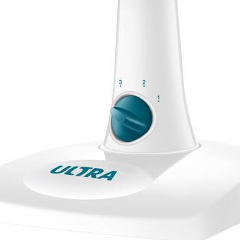 Imagem de Ventilador de Mesa Mondial Ultra V-30-6P 30cm 6 Pás 3 Velocidades 50W - Branco/Azul Petróleo - 110 Volts
