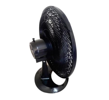 Imagem de Ventilador De Mesa Oscilante 50cm Preto Prata Bivolt