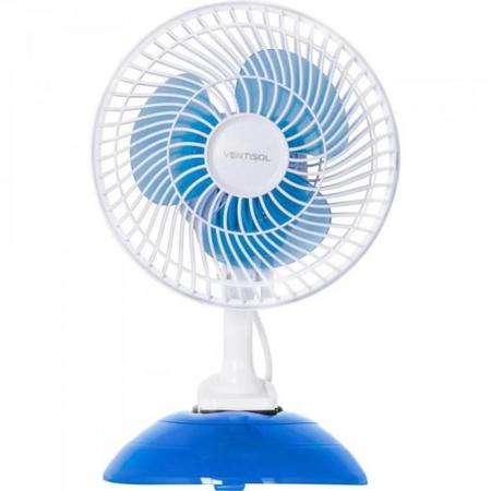 Imagem de Ventilador de Mesa Ventisol Mini 20 Azul/Branco 127v