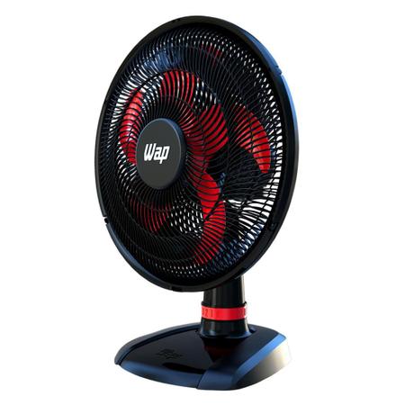 Imagem de Ventilador de Mesa WAP Rajada Turbo W130 Vermelho 127V 130W