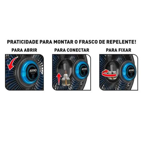 Imagem de Ventilador de Mesa Xtreme Force Breeze Repelente 40cm Arno