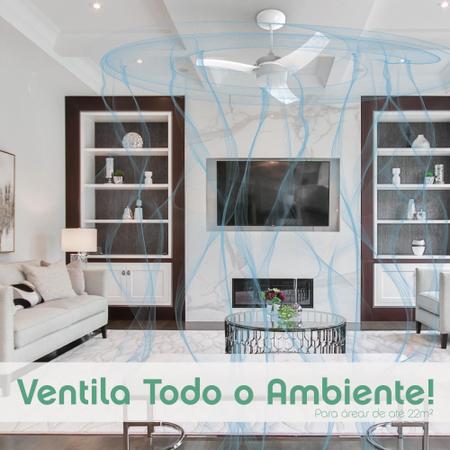 Imagem de Ventilador De Teto Aliseu Wave Com Controle Remoto 127V