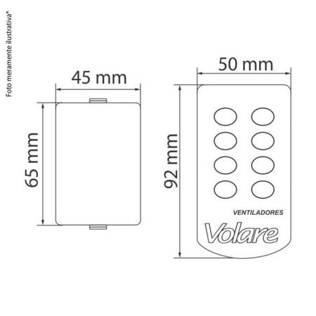 Imagem de Ventilador de Teto Cobre Vr42 Petalo Tabaco 127V c/ Controle