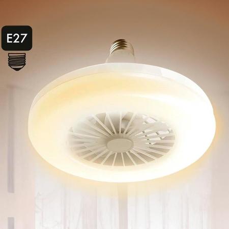 Imagem de Ventilador de Teto LED para Quarto e Sala com Controle