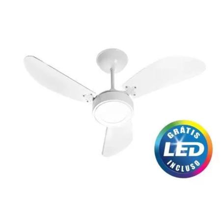 Imagem de Ventilador De Teto New Light Led C/ 3 Pás 93cm Ventidelta