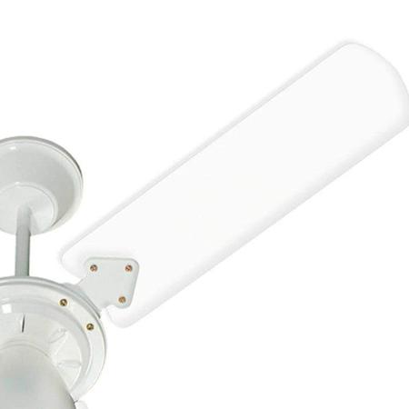 Imagem de Ventilador de Teto Tron Tramontana Stilo Branco com Pás Transparentes 130W 127V