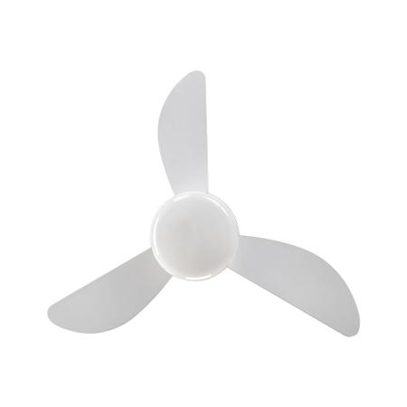 Imagem de Ventilador de Teto Ventisol Fênix Branco / Silver 3 Pás, 3 Velocidades, CV3 Premium