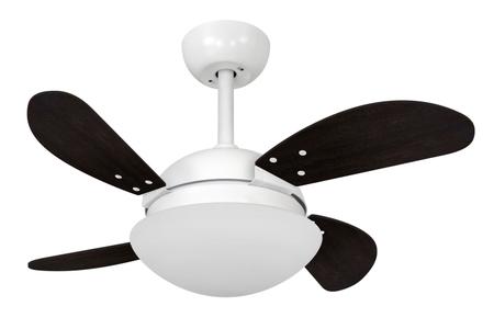 Imagem de Ventilador de Teto Volare Branco Fosco Fly Mini Tabaco 220V