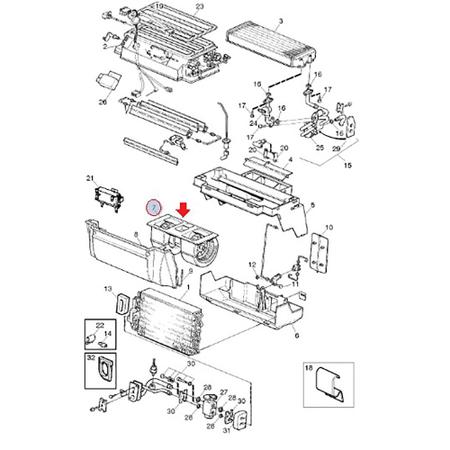 Imagem de Ventilador Interno 24V S/ Resistência P/ Caminhão Volvo FH FH12 FH13 NH12 FM7 FM10 FM11 FM12 FM13