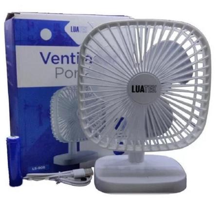 Imagem de Ventilador Portátil Usb Recarregável Ultra Silencioso de mesa