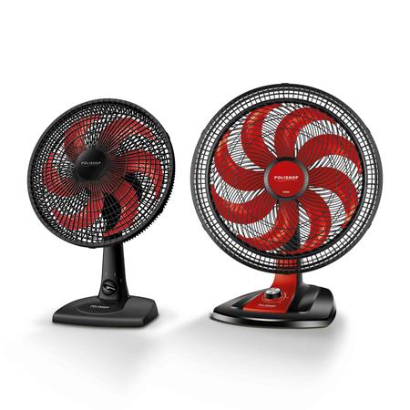 Imagem de Ventiladores Polishop Ultra Wind Comfort 40cm e Ultra Wind 30cm