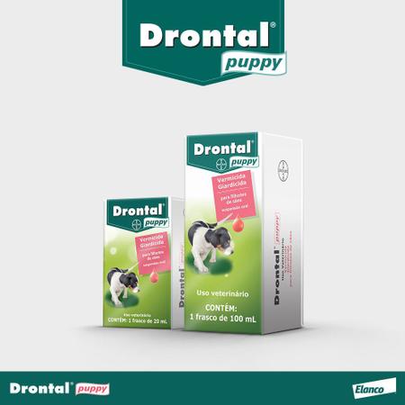 Imagem de Vermífugo Drontal Puppy para Cães Filhotes 20ml