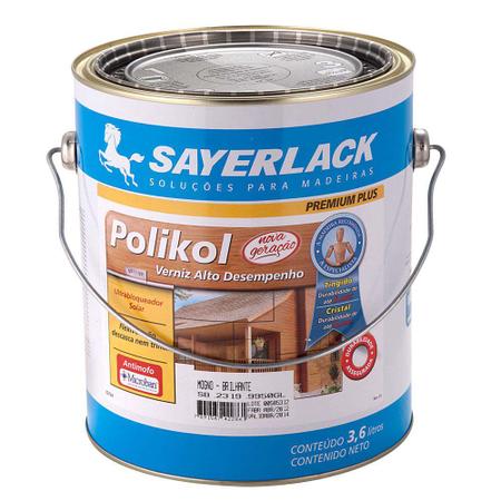 Verniz Alto Desempenho Premium Plus POLIKOL 3,6L