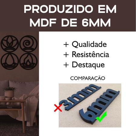 Imagem de Versículo Bíblico Provérbios 18:24 em MDF 6mm Vazado