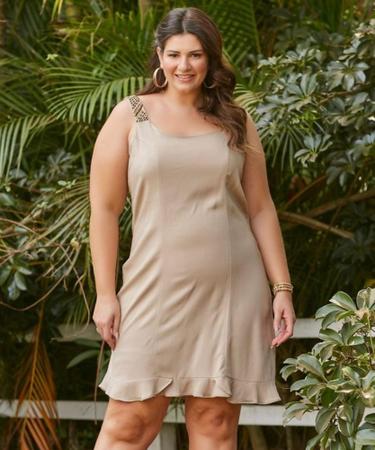 Vestido hotsell com miçangas