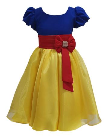 Imagem de Vestido Branca de Neve Fantasia Infantil