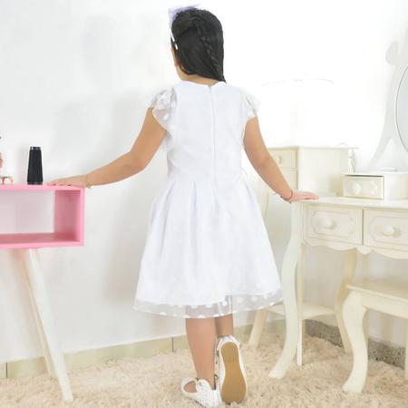Vestido branco on sale infantil formatura
