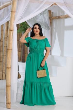 Vestido ciganinha store manga curta