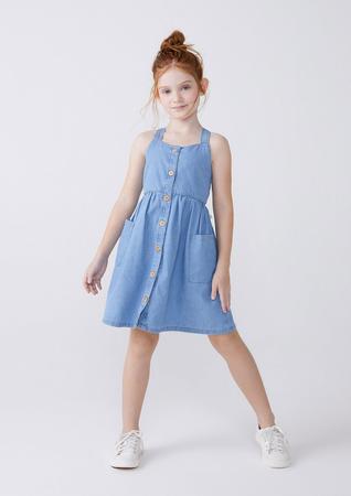Vestido jeans 2025 hering infantil