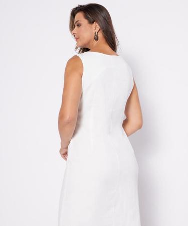 Vestido Curto Tubinho Gola Quadrada Allmaria Kanaka Vestido