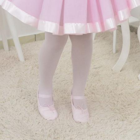 Imagem de Vestido de Bailarina rosa - Conjunto Ballet completo com sapatilha