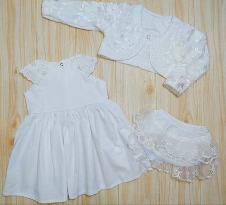 Vestido para batizado bebe 3 meses 2025