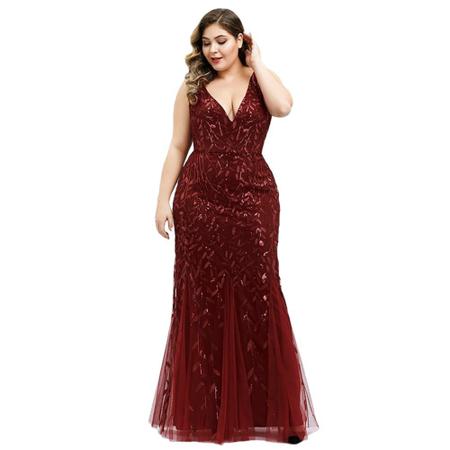Vestido De Festa Longo Plus Size Formatura Madrinha Casamento