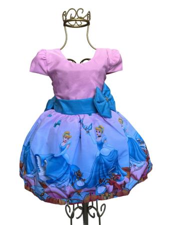 Vestido Infantil Cinderela - Lúdica Kids